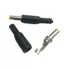 Soldadura directa de fábrica cabeza DC enchufe de alimentación DC enchufe DC 5.5*2. Diapasón de 5 mm 14 mm boca amarilla