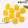 Paisaje en Miniatura Simulación Frutas Luminosas Verduras Comida Juguete Figura de Resina Pinza para el Cabello Decoración DIY Accesorios Figura Pequeña Tridimensional