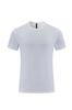 Camiseta Esportiva Xadrez de Cor Sólida Masculina Slim Fit Elástica Roupa de Treino de Verão Manga Curta Secagem Rápida Roupa para Corrida Basquete Treinamento