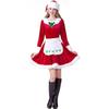 Apresentação de palco de dança do dia de Ano Novo Roupas de Natal cos roupas de Natal sexy Reunião Anual de Ano Novo desempenho Roupas de Natal