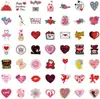 100 piezas Pegatinas de grafiti para el Día de San Valentín equipaje coche cuaderno patineta vaso de agua impermeables pegatinas decorativas al por mayor