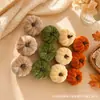 Abóboras de Veludo Sintético Amazon Abóboras de Halloween Abóboras de Ação de Graças Conjunto de Abóboras de Veludo Sintético para Uso em Fotografia