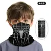 Cachecol infantil sem costura de seda gelada, frio, respirável, proteção solar, máscara de ciclismo, escalada ao ar livre, pesca, cachecol com proteção UV