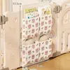 Parque Infantil para Bebés Colchoneta de Escalada Almacenamiento Zapatillas Libro Ilustrado Juguete Bolsa Colgante Valla de Seguridad para Bebés Bolsa Organizadora Multifuncional Dedicada