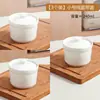 Olla de Cerámica para Estofar con Tapa, Adecuada para Uso Doméstico, para Cocinar al Vapor Verduras, Flan de Huevo, Sopa y Olla Pequeña de Barro para Cocinar