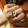 Joyería Transfronteriza Europea y Americana Anillos Sencillos de Aleación de Oro Ojo Yiwu Joyería al por Mayor