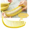 Rebanador de Plástico para Amazon, Adecuado para Rebanar Plátanos y Otras Frutas en Asia Oriental, América del Norte y América del Sur, Utensilios de Cocina para Rebanar y Cortar en Cubos