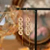 Colar de Moedas Cinco Imperadores para Mulheres + Brincos de Pérola, Brincos Vintage, Design de Nicho de Luxo Leve, História da Moeda Cinco Imperadores de Ano Novo