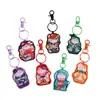 Chaveiro de Acrílico Padrão Personalizado Pingente para Mochila Escolar Casal Presente Criativo Gato da Sorte Pingente para Chaveiro de Carro