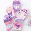 Meias ultrafinas para meninas, meias de verão de malha fina, meias de cano médio, meias infantis, meias femininas de algodão para bebês e meninas, estilo coreano, categoria A
