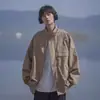 Chaqueta estilo overol estilo americano para hombre, nueva llegada de primavera y otoño, ropa de carga para hombre, chaqueta informal de primavera para hombre.