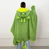 Capa Creativa de Gato Alienígena, Zorro Pequeño, Conejo, Sello, Chal Engrosado Portátil para Oficina y Hogar, Regalo