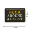Pronta Entrega Série Guerreiro Transfronteiriço Patches Bordados com Letras Inglesas Patches Bordados em Computador para Roupas, Bolsas, Chapéus