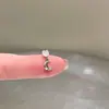 Colección Serie Colgante Clavos de Hueso de Oreja Pendientes de Tornillo de Acero de Titanio Perforación de Oreja para Mujer Pendientes de Clavo Coclear