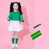 Disfraces de Presentación para Niños en Colores Dulces, Disfraces de Baile para Preescolar, Fotos de Graduación de Primaria, Uniformes de Clase de Porristas