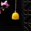 Pingente Sino de Liga Colorido Fofo com Rosto Sorridente para Carrilhão de Vento, Pequeno Carrilhão de Vento com Atmosfera de Volta às Aulas, Pingente de Chaveiro Atacado