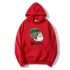 Sudadera con capucha de nuevo diseño para otoño e invierno, talla grande holgada, estampado de dibujos animados, terciopelo para mujer, manga larga, top casual de pullover