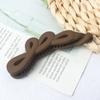 Elegante Accesorio para el Cabello Pinza Banana para Adultos, Pinza Coreana Mate para Cola de Caballo con Dientes, Pasador Antideslizante, Pinza Twist