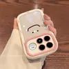 Adecuado para funda de teléfono Xiaomi Redmi K100 Pro Max, caricatura creativa nuevo anti-caída simple cara sonriente rosa
