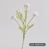 Flores de Crisantemo Artificiales, Plantas Falsas de 4 Cabezas para Decoración de Escritorio en Casa, Centros de Mesa Frescos para Bodas, Venta al por Mayor