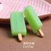 Acessórios de jóias diy resina simulação extra grande cone acessórios de sorvete criativo comida jogar celular shell geladeira material