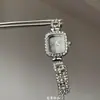 Pulseira Ajustável com Flor de Glicínia Vintage, Relógio Estilo Retrô de Luxo Leve, Relógio de Pulso Simples para o Dia a Dia