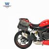 El lobo de coche musculoso es adecuado para el casco de borde lateral Qianjiang race 800, casco medio, casco completo con cerradura, modificado con portaequipajes de liberación rápida
