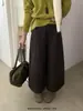 Imagina SAILORMOON Otoño Estilo Coreano Ajuste Relajado Diseño Plisado Suelto Corto Recto Pantalones Casuales 72063