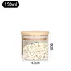 Pote de Vidro Selado Transfronteiriço Pote de Vidro Borossilicato para Chá Pote de Armazenamento de Frutas Secas Cereal Doce Pote de Vidro com Tampa
