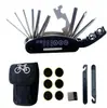 Kit de reparo para bicicleta cola para reparo de pneu película pé de cabra de pneu chave de núcleo de válvula terno de ferramentas especiais para reparo de pneu