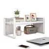 Estante de Almacenamiento para Escritorio de Oficina Organizador de Cosméticos Soporte Estantería para el Hogar Escritorio de Estudiante Estante de Almacenamiento Multicapa Simple Librero