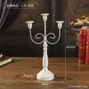Suporte de Vela de Ferro Retrô Estilo Europeu Casa Nórdica Casamento Mesa de Jantar de Casamento Decorações para Velas Adereços de Foto Enfeites