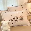 Un par de fundas de almohada de terciopelo de leche engrosadas para otoño e invierno, adecuadas para uso doméstico; fundas de almohada de forro polar de coral, almohadillas para adultos y fundas de almohada (se vende individualmente)