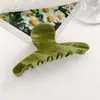 Pinza para el pelo de acetato francés patrón de línea simple pinza para el pelo clip de moda de nicho para la parte posterior de la cabeza recogido fijo para el pelo accesorios para el cabello
