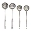 Cuchara para Hot Pot de Acero Inoxidable, Colador, Cuchara Grande para Sopa Casera, Cuchara para Gachas, Cuchara Compartida, Cucharón para Servir Sopa, Colador de Concha para Sopa