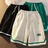 Shorts Vintage de Calle Estilo Americano para Hombre Verano ins Marca de Moda Combinan con Todo Juventud Holgados Pantalones de Baloncesto High Street Pantalones de Media Longitud