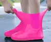 Cubrezapatos Impermeables, Cubrezapatos Reutilizables de Látex, Cubrezapatos Impermeables Antideslizantes de Media Caña para Uso en Exteriores