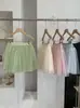 KEKEZOON Saia de Renda Doce e Versátil de Cintura Alta Emagrecedora, Saia Fofa Linha A Anti-Exposição para Mulheres no Verão 7585