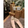 Mismo estilo que las uvas altura interior aumentando 3 cm Zapatos Mary Jane para mujer pedrería puntera cuadrada exquisita corte bajo tacón grueso temperamento para ir al trabajo zapatos de vestir
