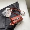 Bolso popular de este año para mujer otoño e invierno 2023 nueva moda textura hombro bolso cuadrado pequeño bolso bandolera de cadena celebridad de internet