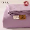 Lençol de Cama de Algodão Puro Classe A Espesso, Peça Única, 100% Algodão, Lençol de Cama de Solteiro para Dormitório de Verão, Conjunto de Três Peças com Fronha, Adequado para Todas as Estações