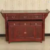 Mesa de altar de madera maciza para uso doméstico, estilo moderno simple, adecuada para adorar a Guan Gong y al Dios de la Riqueza, mesa de ofrendas y mesa de incienso