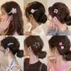 Pasador Floral Estilo Francés con un Toque de Lujo, Exquisita Pinza para el Cabello para Mujeres, Pinza para Flequillo y Lado, Accesorio para el Cabello