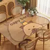 Protetor de Mesa de Jantar Transparente de Vidro Macio Kabigala Impermeável, à Prova de Óleo e Resistente a Altas Temperaturas Protetor de Mesa Sem Lavagem