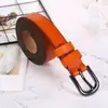 Cinturón Nuevo de Cuero Genuino para Mujer Versátil Estilo Coreano Cinturón Fino Decorativo para Mujer Hebilla de Pin Moda Cinturón para Pantalones Cinturón Puro de Piel de Vaca Lote