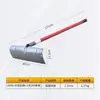 Rascador de acero agrícola con mango de fibra de 30/40/50/60 cm, rastrillo de acero al manganeso engrosado, raspador de polvo, raspador de estiércol para granja de cerdos