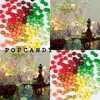Cuentas Redondas de Colores Accesorios para Joyería DIY Cuentas Sueltas Hechas a Mano Arcoíris Color Completo Crema 10mm Accesorios para Pulseras Collares Cuentas