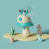 Pistola de Agua de Caracol para Niños, Juguete de Agua Eléctrico de Disparo Continuo, Mini Pistola de Agua para Bebés, Rociado y Bombeo Automático de Agua, Modelo Nuevo