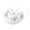 Máscara KF94 infantil 3D tridimensional não tecida estampada para meninos e meninas de 4 a 10 anos Edição Especial de Verão Nível KN95