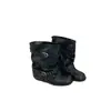 Botas de Jinete Adelgazantes para Piernas, Botines de Moda para Motocicleta Media Pantorrilla Primavera/Otoño 2026, Botines Nuevos de Estilo Coreano para Mujer con Hebilla de Cinturón y Remaches